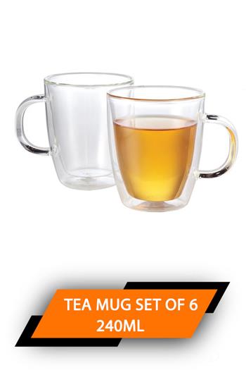 Treo Melodia Elect Tea Mug Set Of 6 240ml